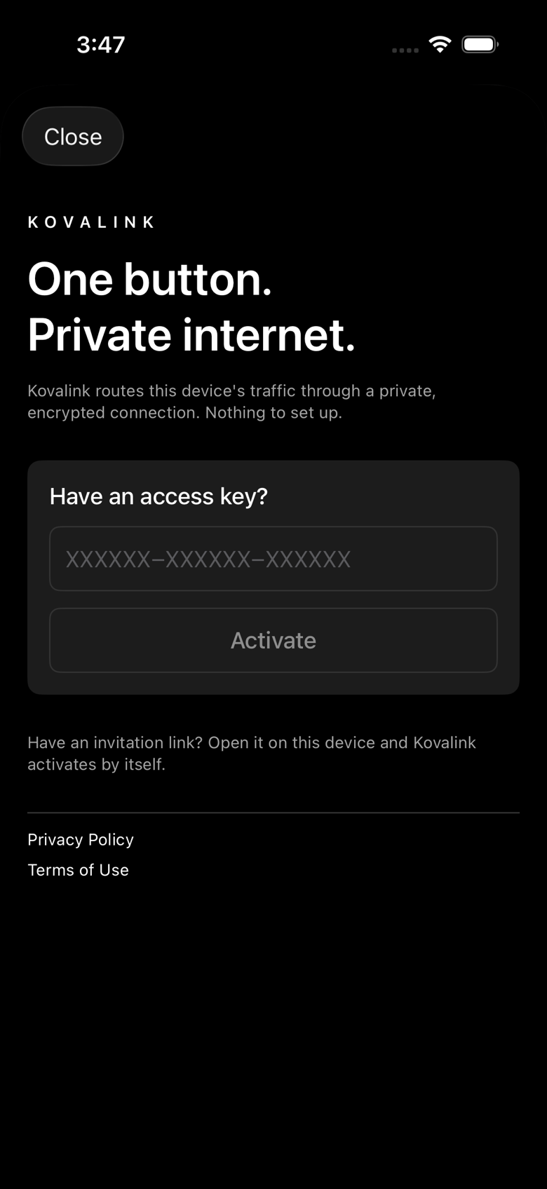 Choose how to sign in